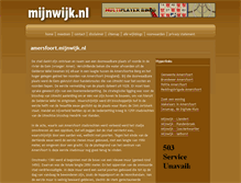 Tablet Screenshot of amersfoort.mijnwijk.nl
